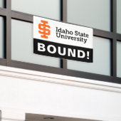 Idaho Staat University Offizielles Logo-Design Banner (Äußeres Gebäude)