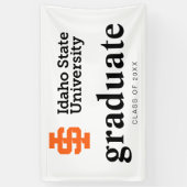 Idaho Staat University Offizielles Logo-Design Banner (Vertikal)