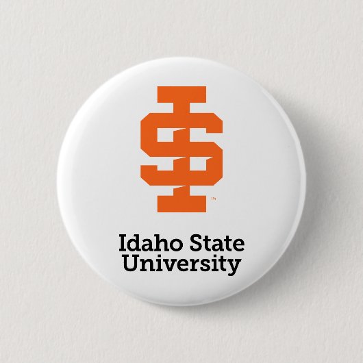 Idaho Staat University Offizielles Logo-Design Button (Vorderseite)