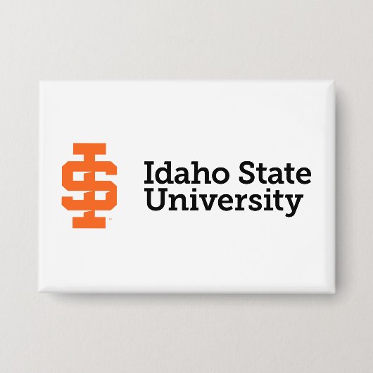 Idaho Staat University Offizielles Logo-Design Button (Vorderseite)