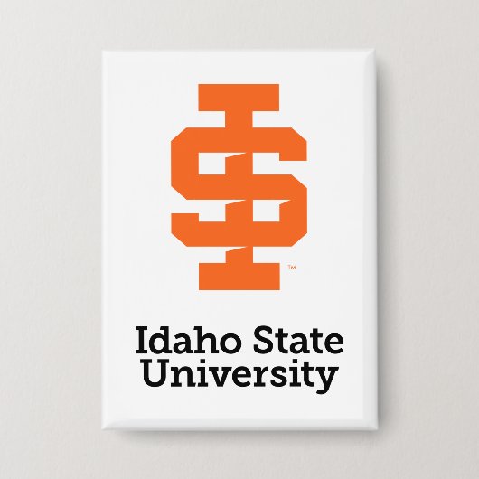 Idaho Staat University Offizielles Logo-Design Button (Vorderseite)
