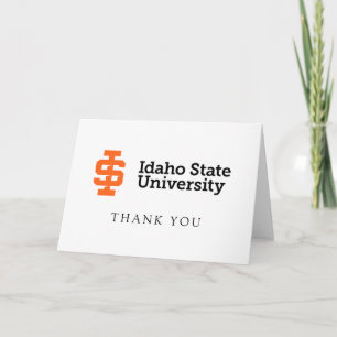 Idaho Staat University Offizielles Logo-Design Dankeskarte