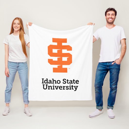 Idaho Staat University Offizielles Logo-Design Fleecedecke (Beispiel)