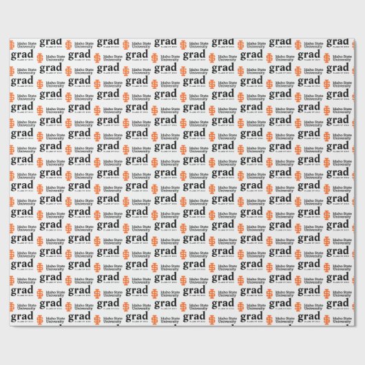 Idaho Staat University Offizielles Logo-Design Geschenkpapier (Flach)
