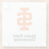 Idaho Staat University Offizielles Logo-Design Glasuntersetzer (Rückseite)