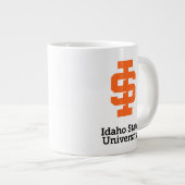 Idaho Staat University Offizielles Logo-Design Jumbo-Tasse (Vorderseite Rechts)