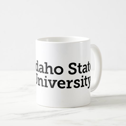 Idaho Staat University Offizielles Logo-Design Kaffeetasse (VorderseiteRechts)