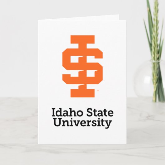 Idaho Staat University Offizielles Logo-Design Karte (Vorderseite)