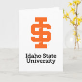 Idaho Staat University Offizielles Logo-Design Karte (Gelbe Blume)