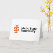 Idaho Staat University Offizielles Logo-Design Karte (Gelbe Blume)