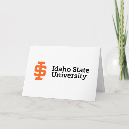 Idaho Staat University Offizielles Logo-Design Karte (Vorderseite)