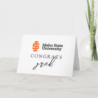 Idaho Staat University Offizielles Logo-Design Karte