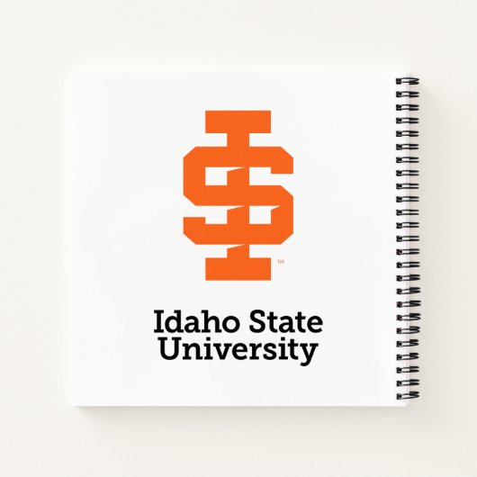 Idaho Staat University Offizielles Logo-Design Notizblock (Rückseite)