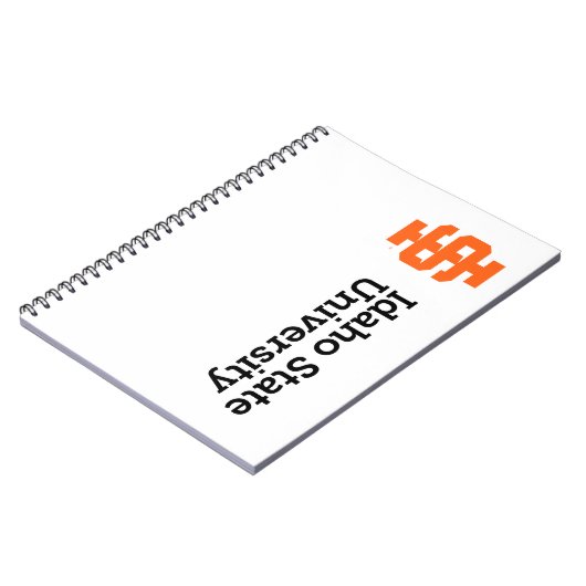 Idaho Staat University Offizielles Logo-Design Notizblock (Linke Seite)