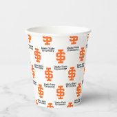 Idaho Staat University Offizielles Logo-Design Pappbecher (Vorderseite)