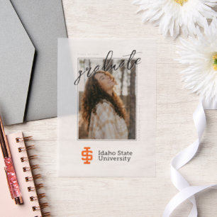 Idaho Staat University Offizielles Logo-Design Pergament Einladungen