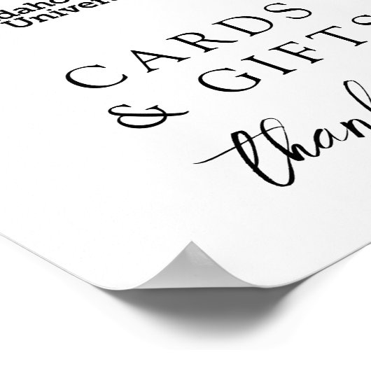 Idaho Staat University Offizielles Logo-Design Poster (Ecke)