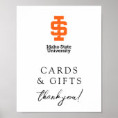 Idaho Staat University Offizielles Logo-Design Poster (Vorne)