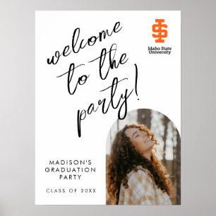 Idaho Staat University Offizielles Logo-Design Poster