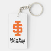 Idaho Staat University Offizielles Logo-Design Schlüsselanhänger (Rückseite)