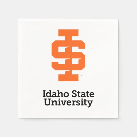 Idaho Staat University Offizielles Logo-Design Serviette (Vorderseite)