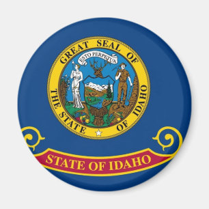 Idaho-Staats-Flagge Magnet