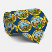 Idaho-Staats-Flaggen-Krawatte Krawatte (Gerollt)