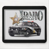 Idaho-Staats-Polizei Mousepad (Vorne)