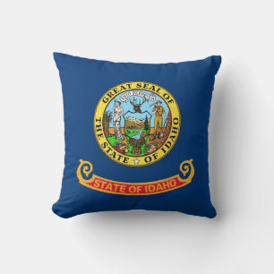 Idaho Staatsflagge Amerikanischer MoJo Pillow Kissen