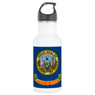 Idaho Staatsflagge Edelstahlflasche