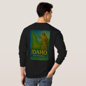 Idaho State Art T-Shirt - (Schwarz voll)