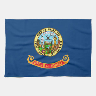 Idaho State Flag Handtuch