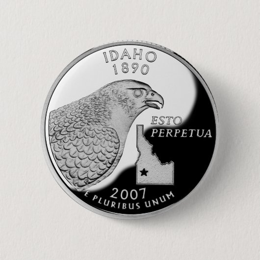 Idaho State Quarter Button (Vorderseite)