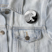 Idaho State Quarter Button (Beispiel)