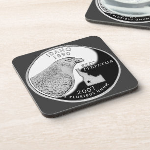 Idaho State Quarter Getränkeuntersetzer