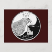 Idaho State Quarter Postkarte (Vorderseite)
