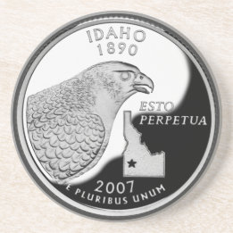 Idaho State Quarter Untersetzer