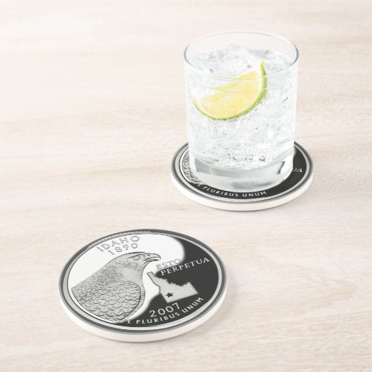 Idaho State Quarter Untersetzer (Seite)