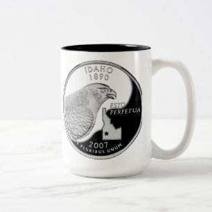 Idaho State Quarter Zweifarbige Tasse
