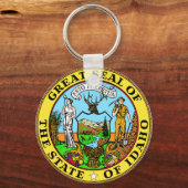 Idaho State Seal Keychain Schlüsselanhänger (Vorderseite)