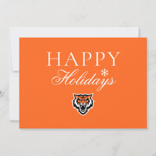 Idaho State University Bengals Spirit Design Feiertagskarte