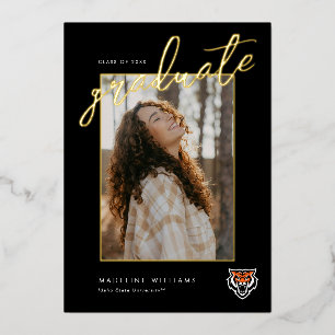 Idaho State University Bengals Spirit Design Folieneinladung