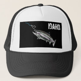 IDAHO STEELHEAD - HIER FISCHFISCHE - STREKENDE IDA TRUCKERKAPPE