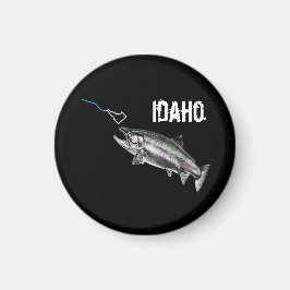 IDAHO STEELHEAD - HIER FISCHFISCHE - STREKT MAGNET