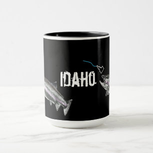IDAHO STEELHEAD - HIER FISCHFISCHE - STREKT TASSE
