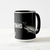 IDAHO STEELHEAD - HIER FISCHFISCHE - STREKT TASSE (VorderseiteRechts)