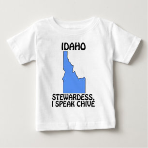 Idaho - Stewardess, ich spreche Schnittlauch Baby T-shirt