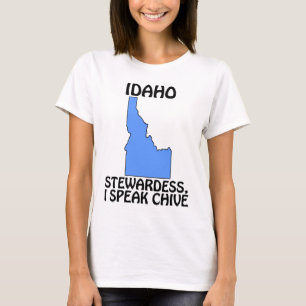 Idaho - Stewardess, ich spreche Schnittlauch T-Shirt