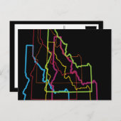 Idaho Stolz Postkarte (Vorne/Hinten)