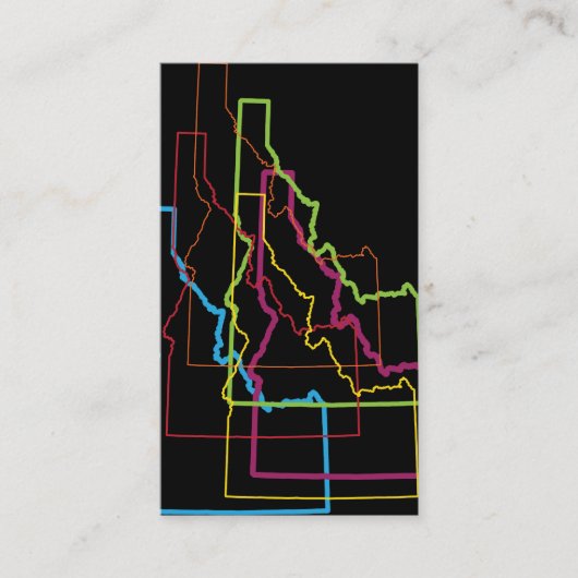 Idaho Stolz Visitenkarte (Vorderseite)